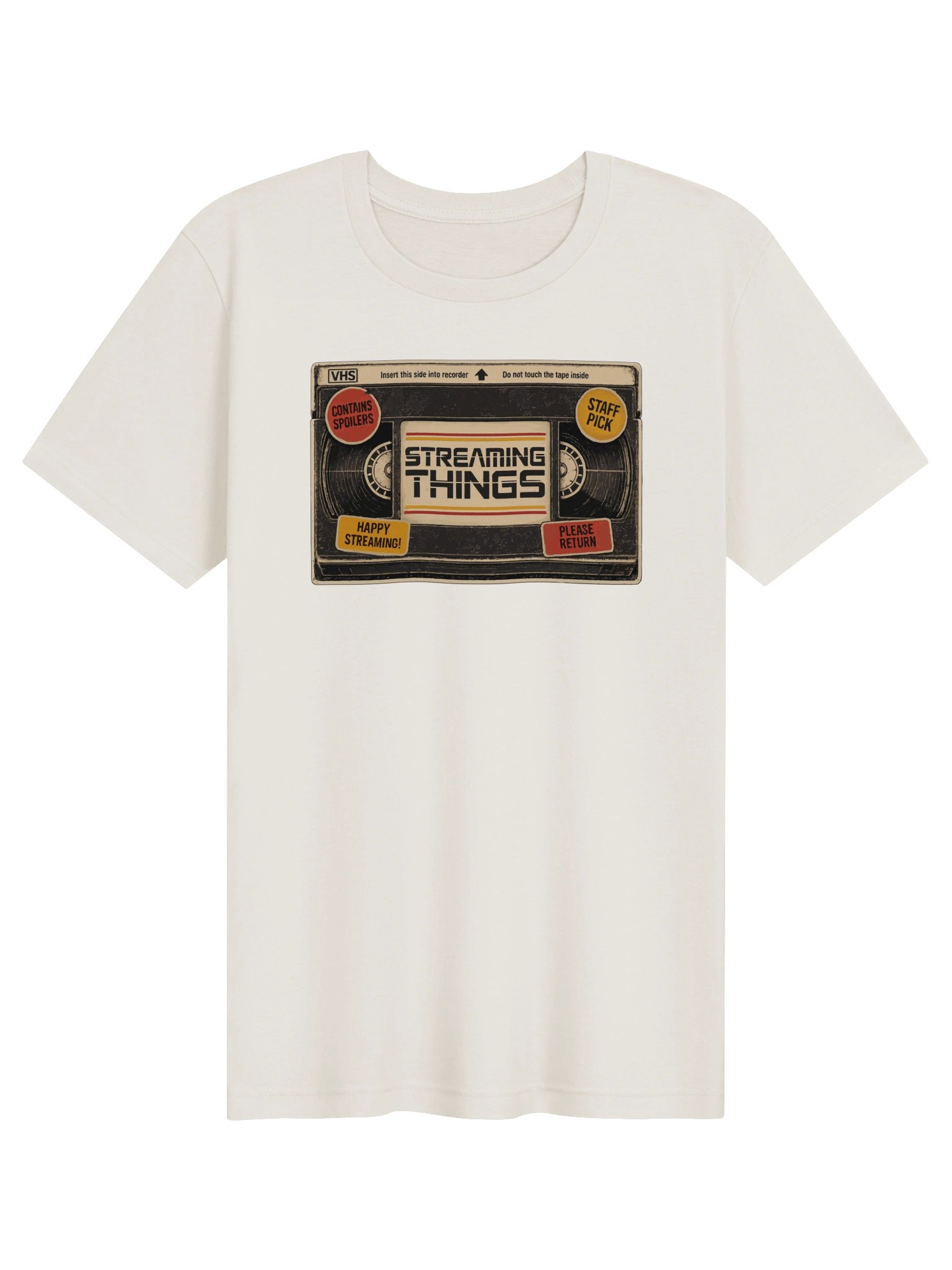 VHS T-Shirt (White) product image (1)
