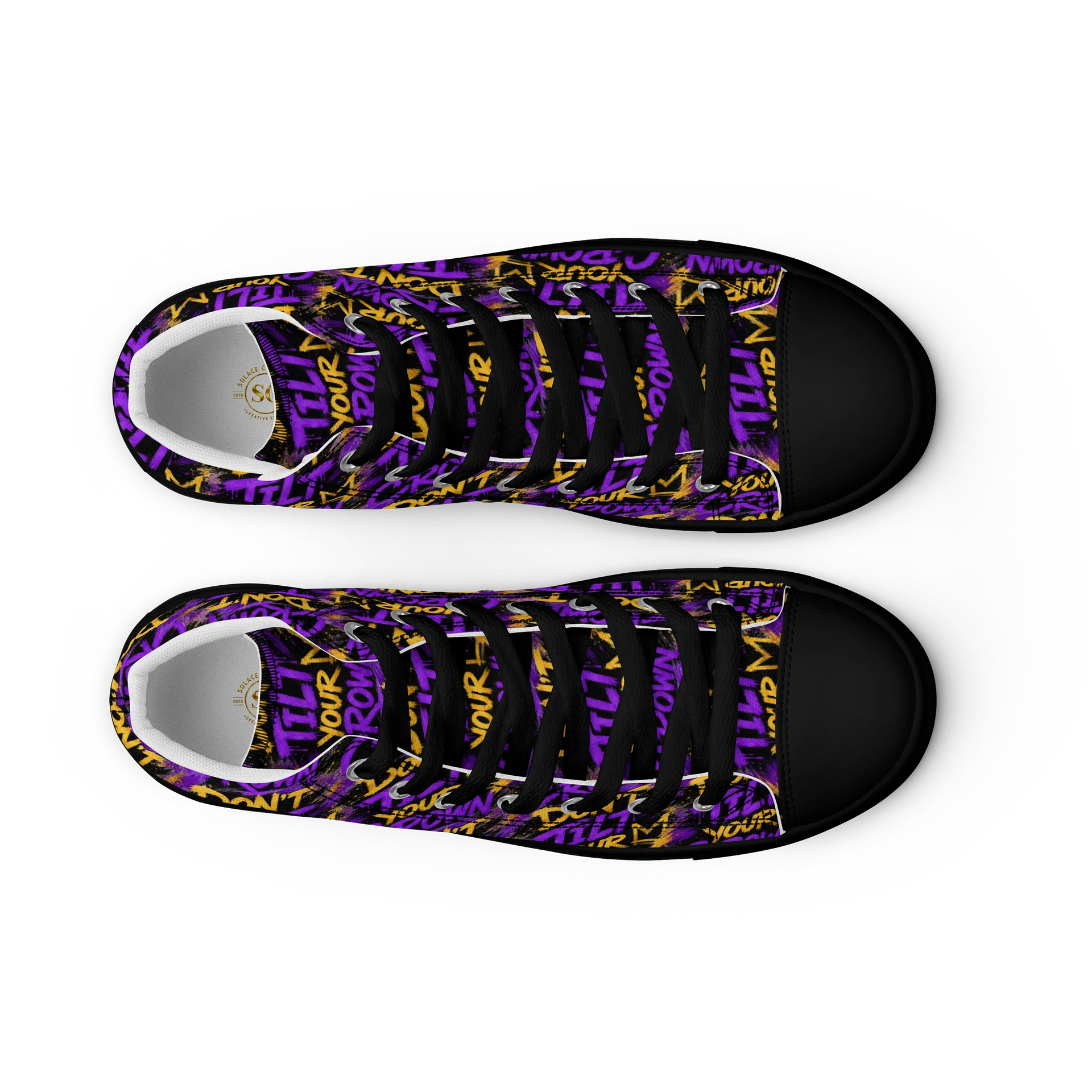Don’t Tilt Your Crown High Tops product image (9)