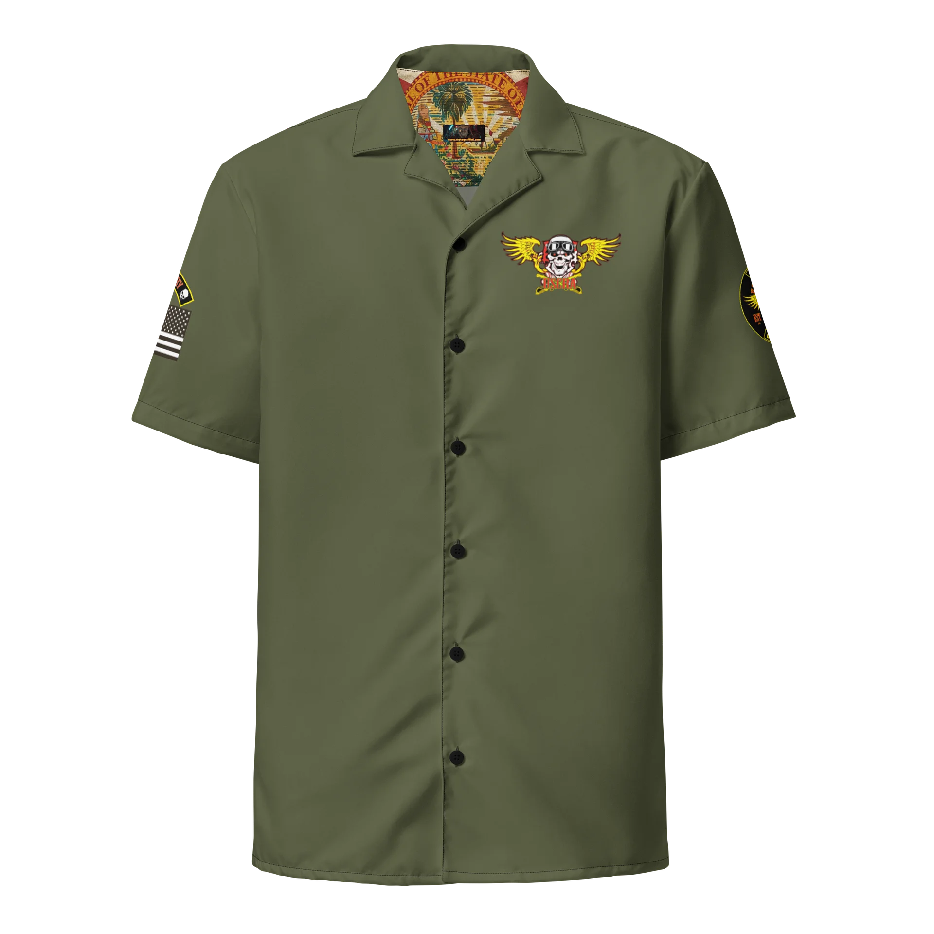 USCRA Official OD Green Club Shirt product image (1)