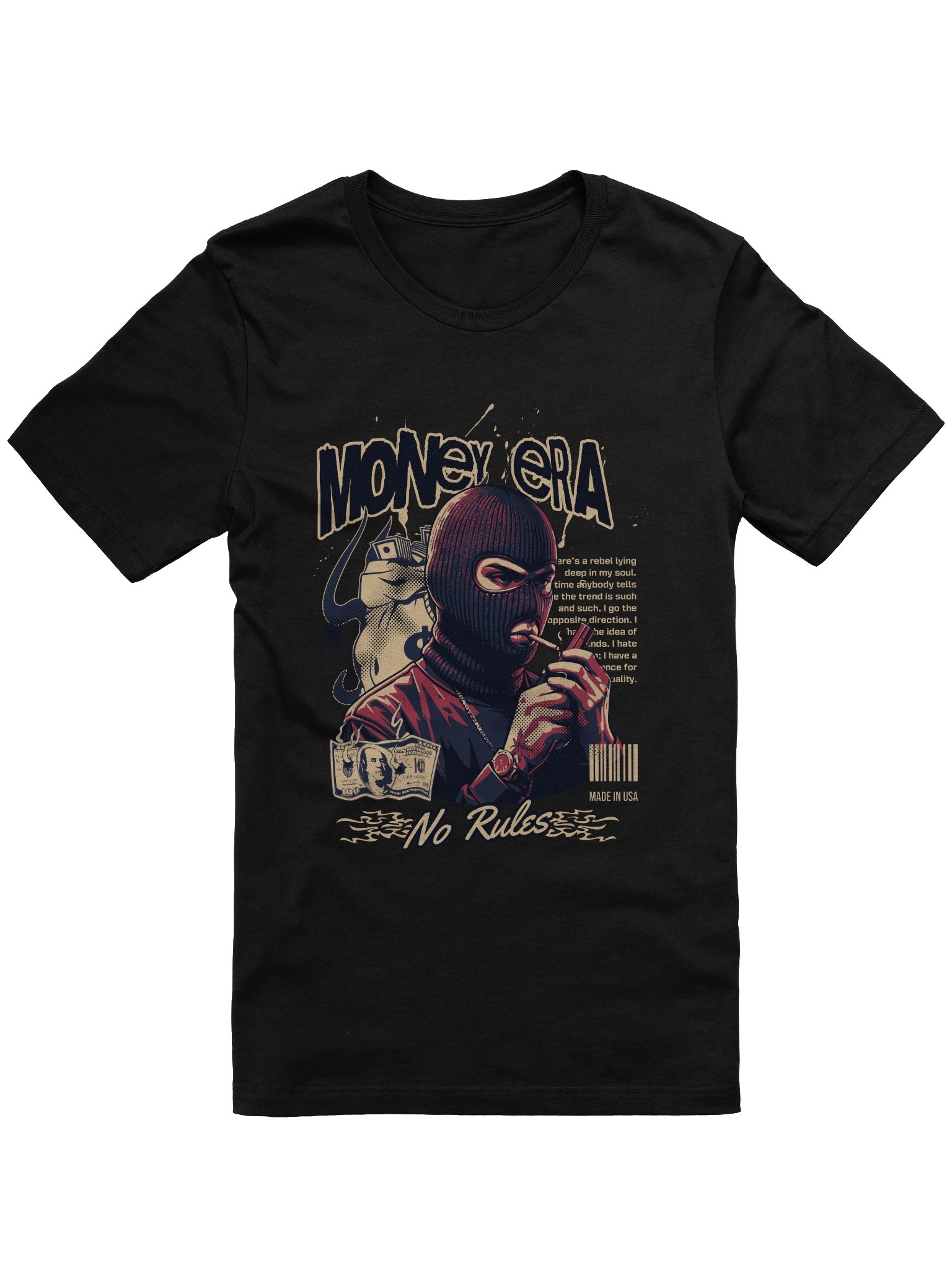 Money Era No Rules T-Shirt product image (1)