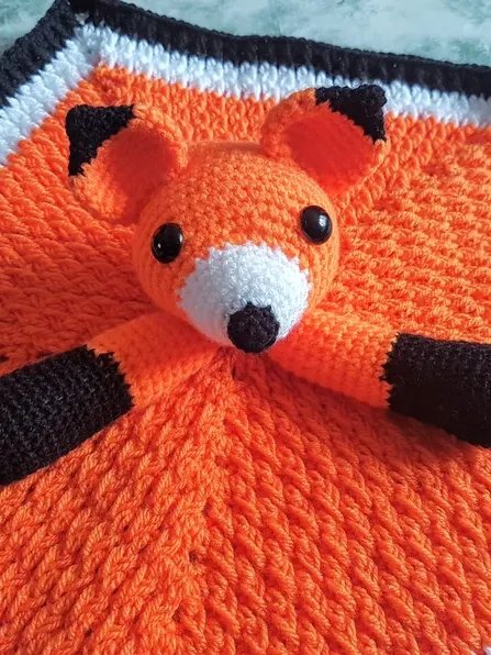 Crochet Fox Lovey Pattern – Beginner & Intermediate Options PDF Pattern - Crafting Happiness product image (7)