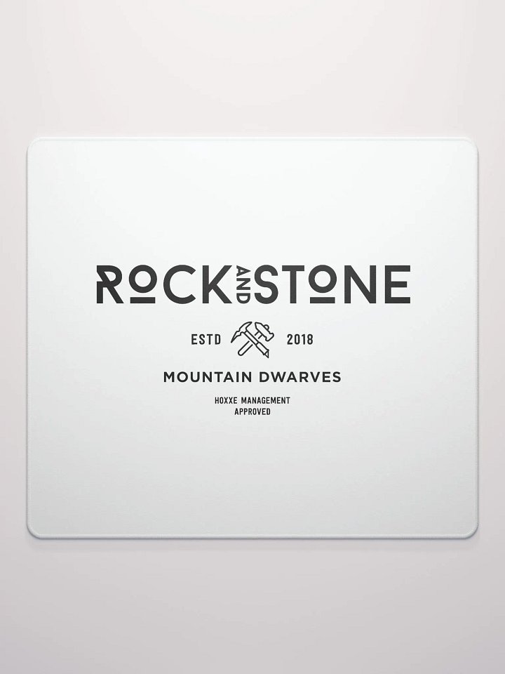 Deep Rock Galactic Rock & Stone Deep Rock Galactic Rock & Stone Gaming Mouse Pad product image (4)