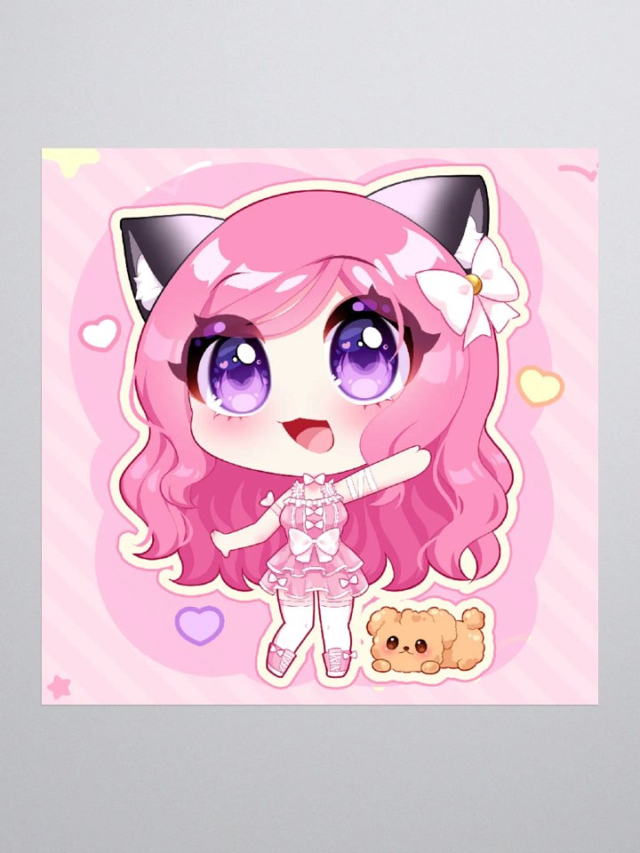 'Hallo!' Chibi Sticker product image (2)