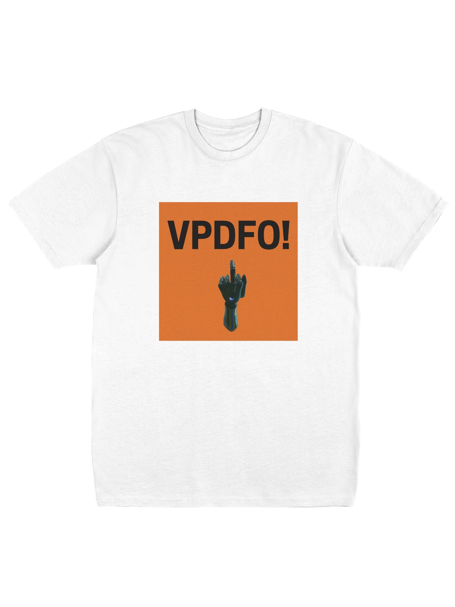 VPDFO premium tee - white product image (1)