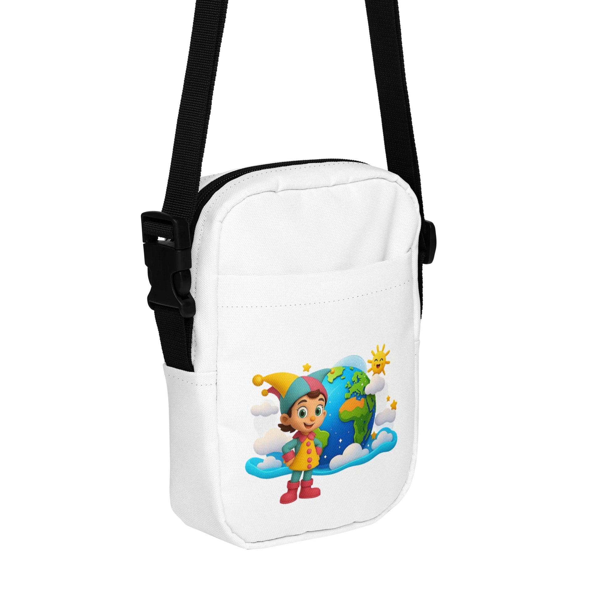 🌍 JessyJesty Earth Crossbody Bag – Carry the Planet with You product image (1)
