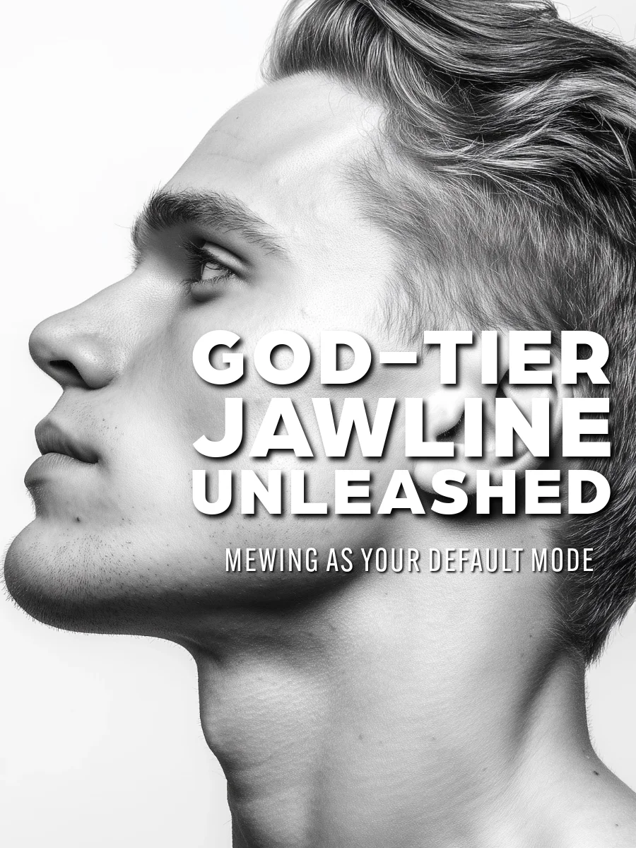 JAWLINE UNLEASHED: Mewing as Your Default Mode: Permanent God-Tier Facial Structure (PREMIUM) product image (1)