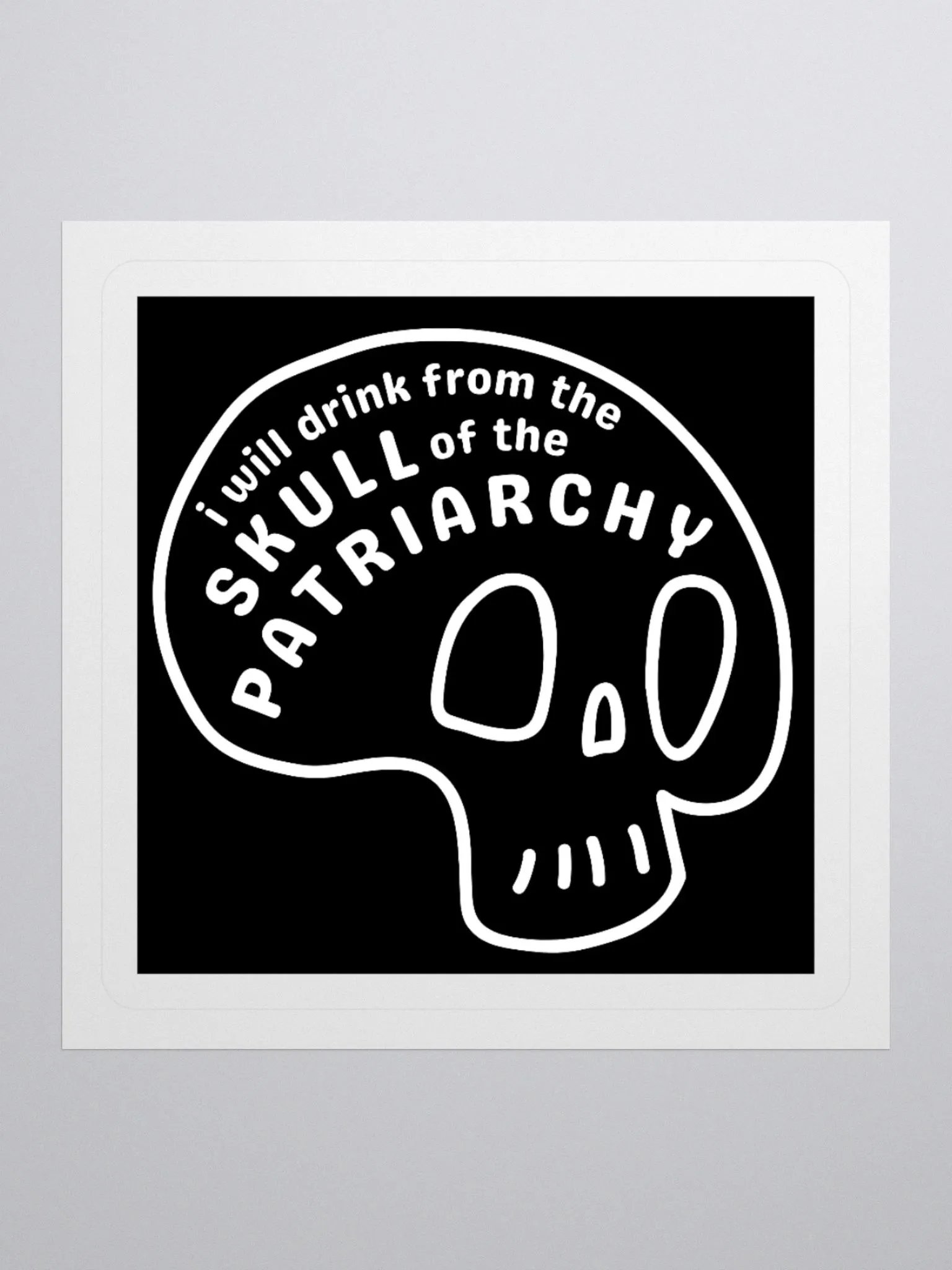 PATRIARCHY Sticker product image (1)