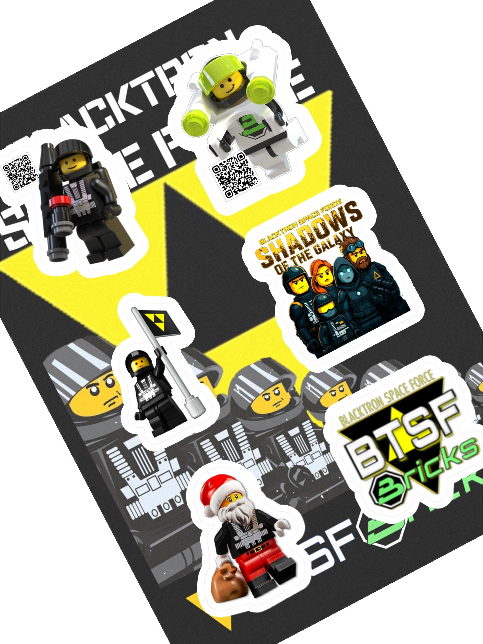 Blacktron Space Force Sticker Pack product image (1)