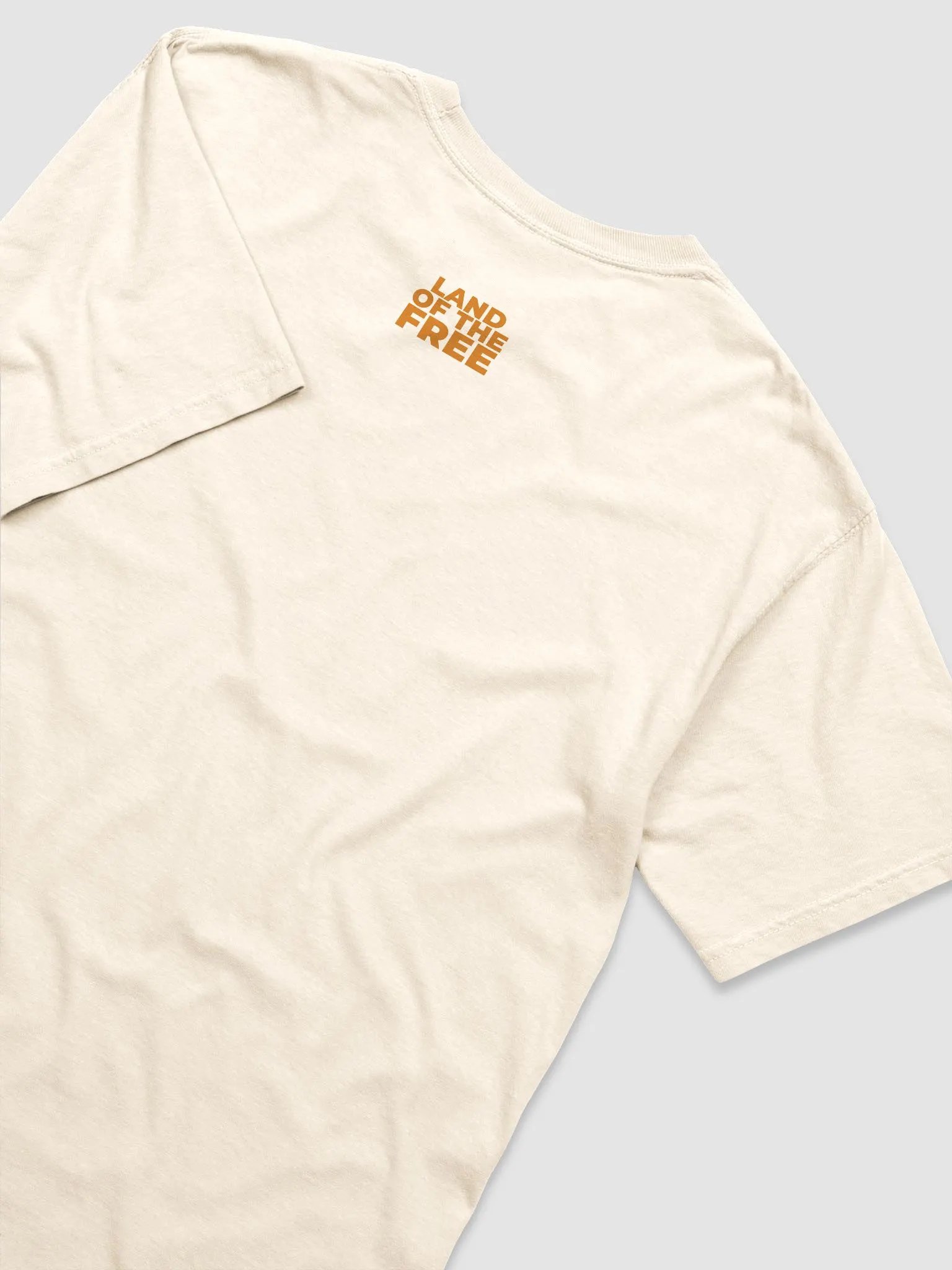 Vintage Orange American Flag Tee product image (4)