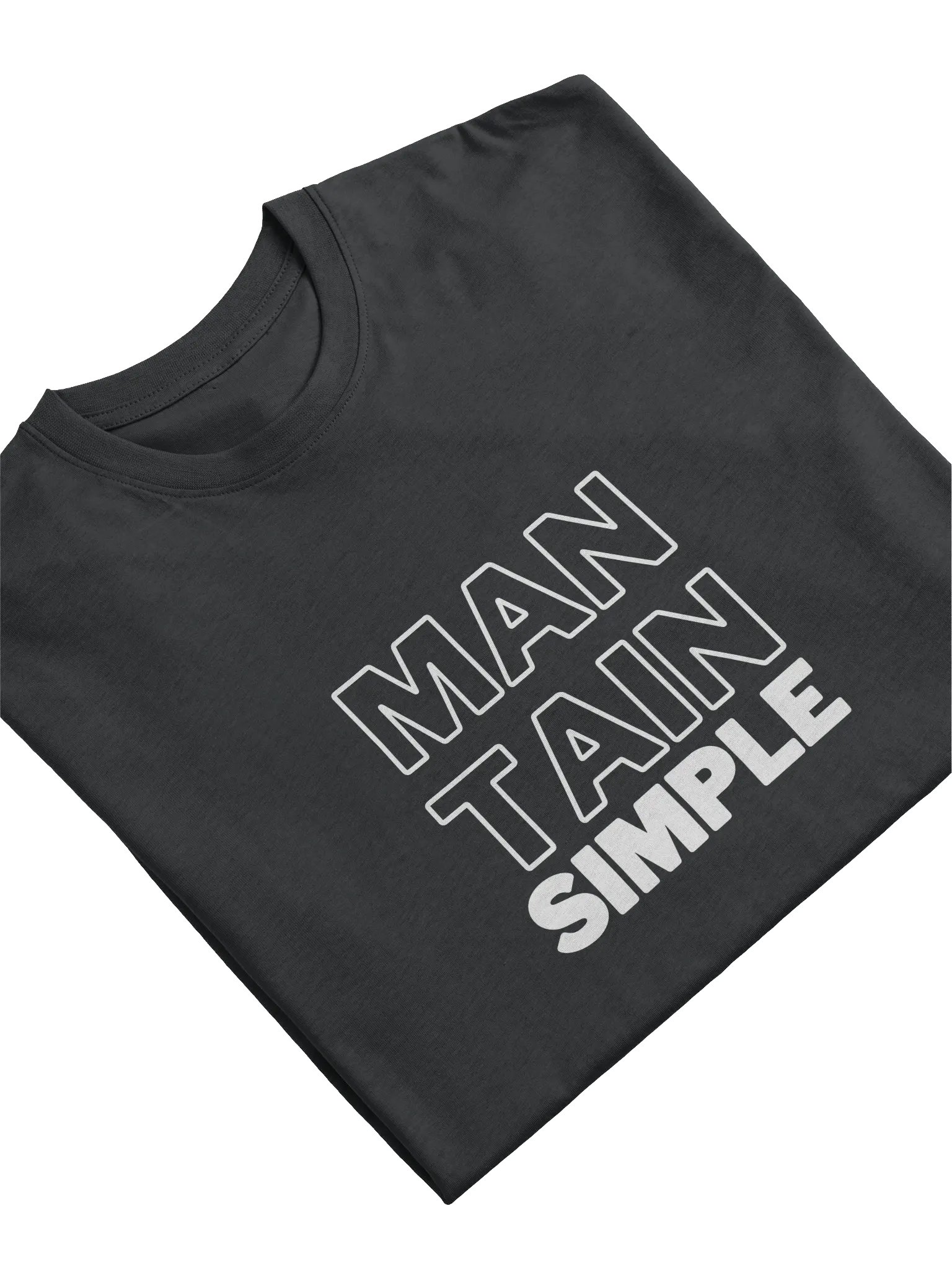 MANTAIN Bold Cotton Tee product image (2)