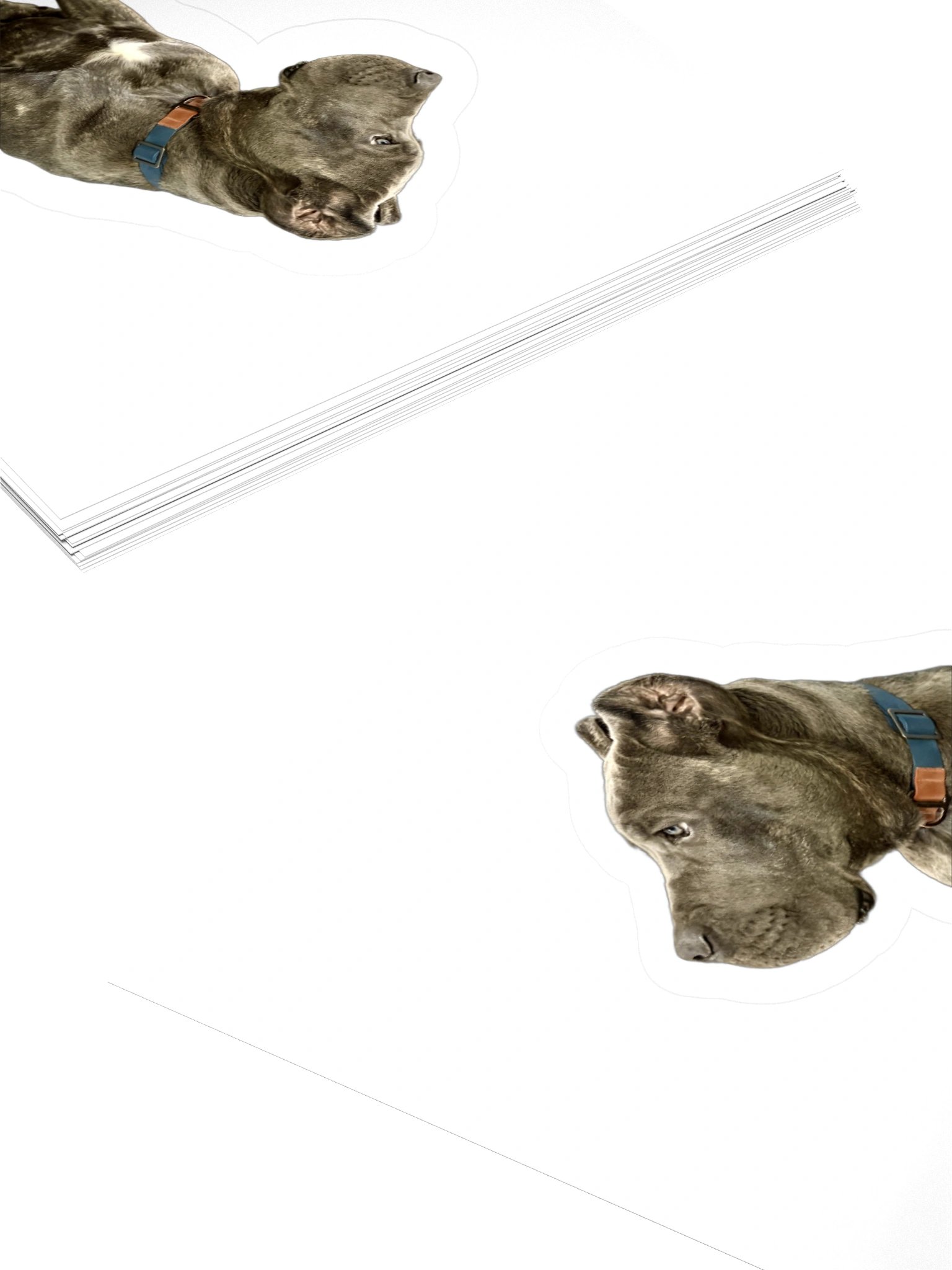 Brindle Pup Kiss-Cut Sticker product image (10)