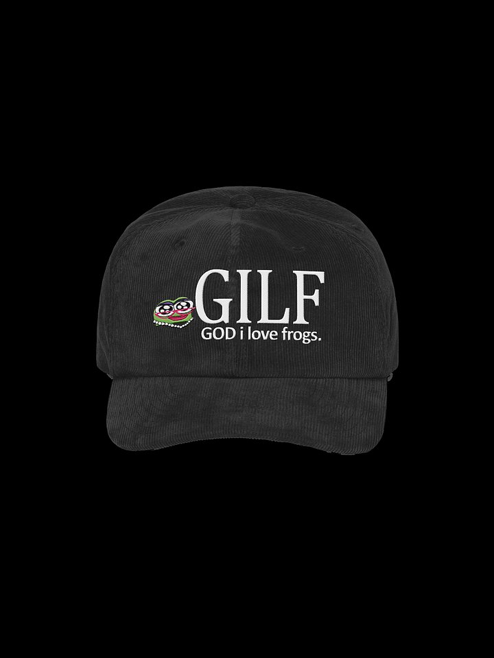 "GILF" Corduroy Pepe Hat product image (1)