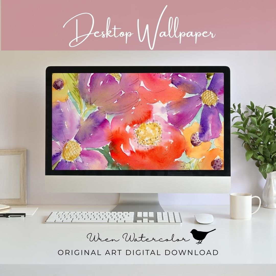 Color Me Happy Digital Wallpaper Bundle product image (5)
