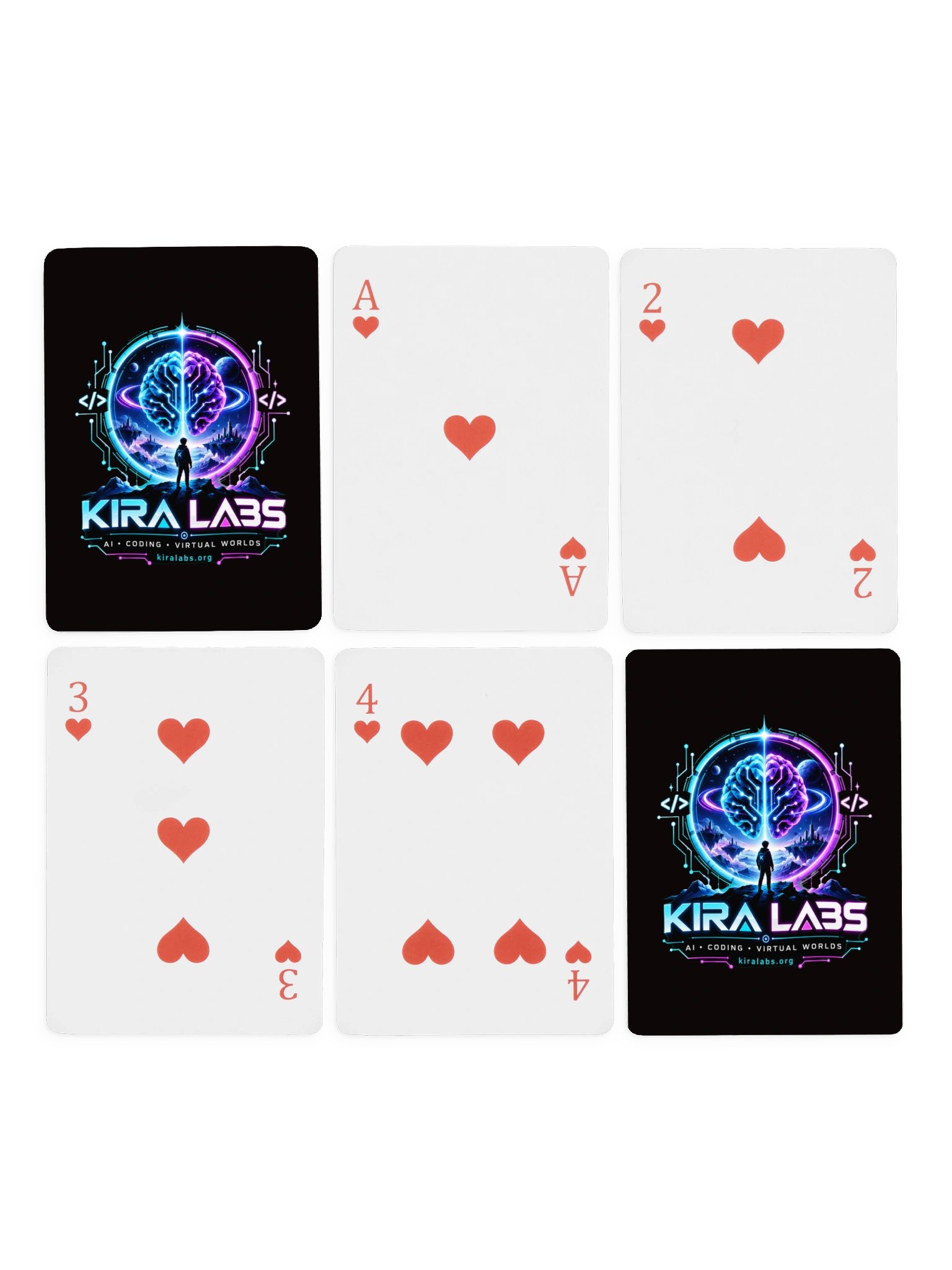 Kira Labs AI Coding Virtual Worlds Playing Cards product image (4)