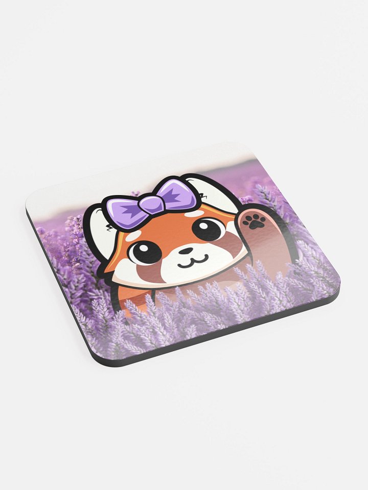 Luscious Lavender - Glossed Cork Coaster product image (2)