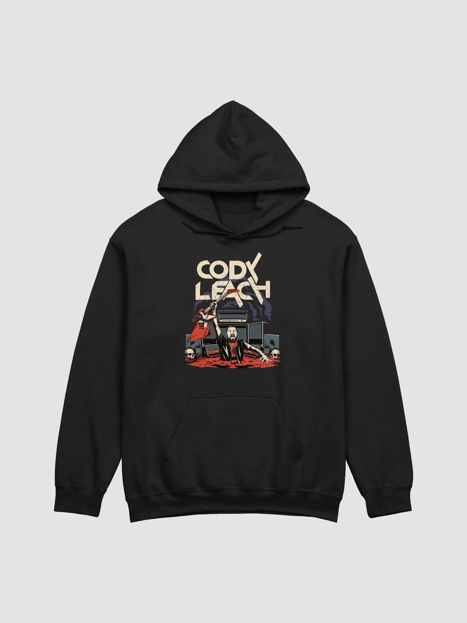 Cody Leach - Horror Metal Hoodie product image (1)