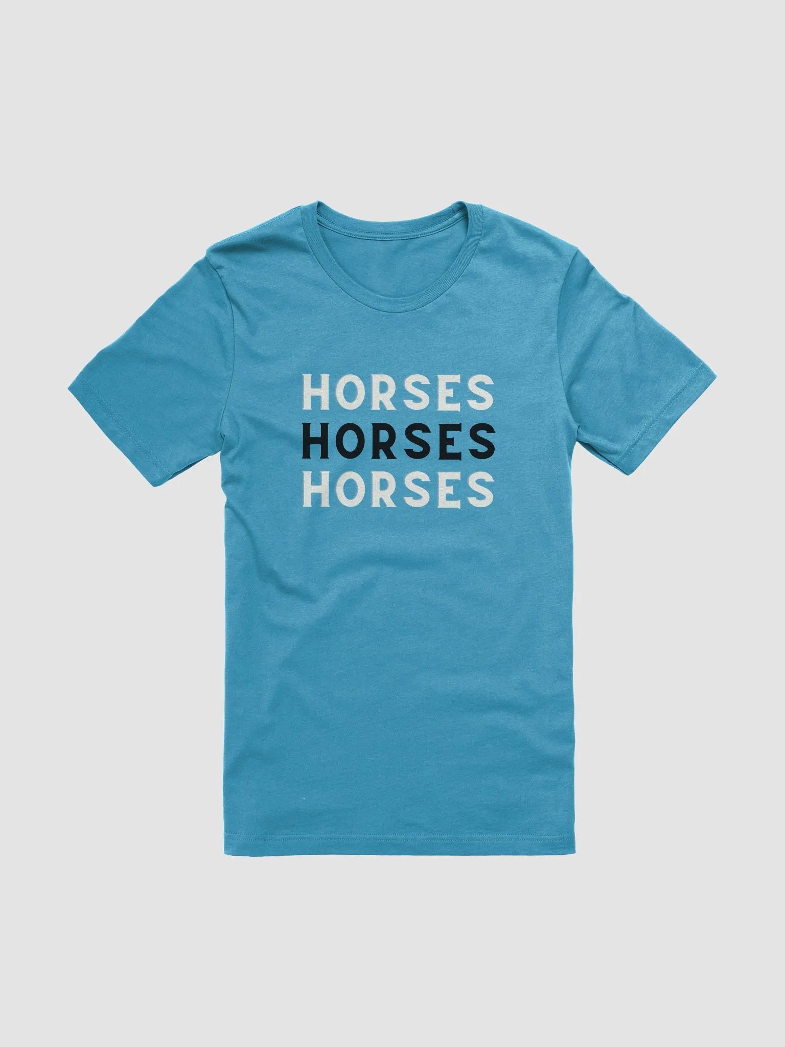 Horses Horses Horses Graphic Tee product image (1)
