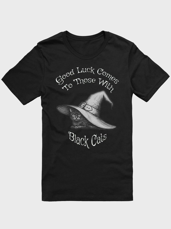 Lucky Black Cat T-Shirt product image (4)