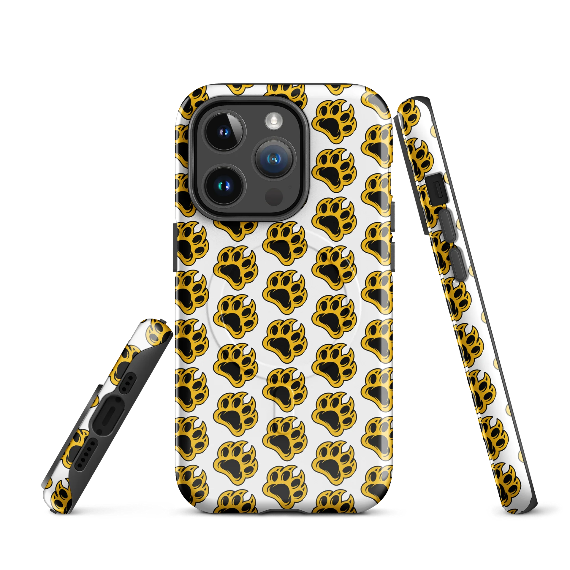 Katy Wolf Pack Paw Print iPhone Case product image (3)
