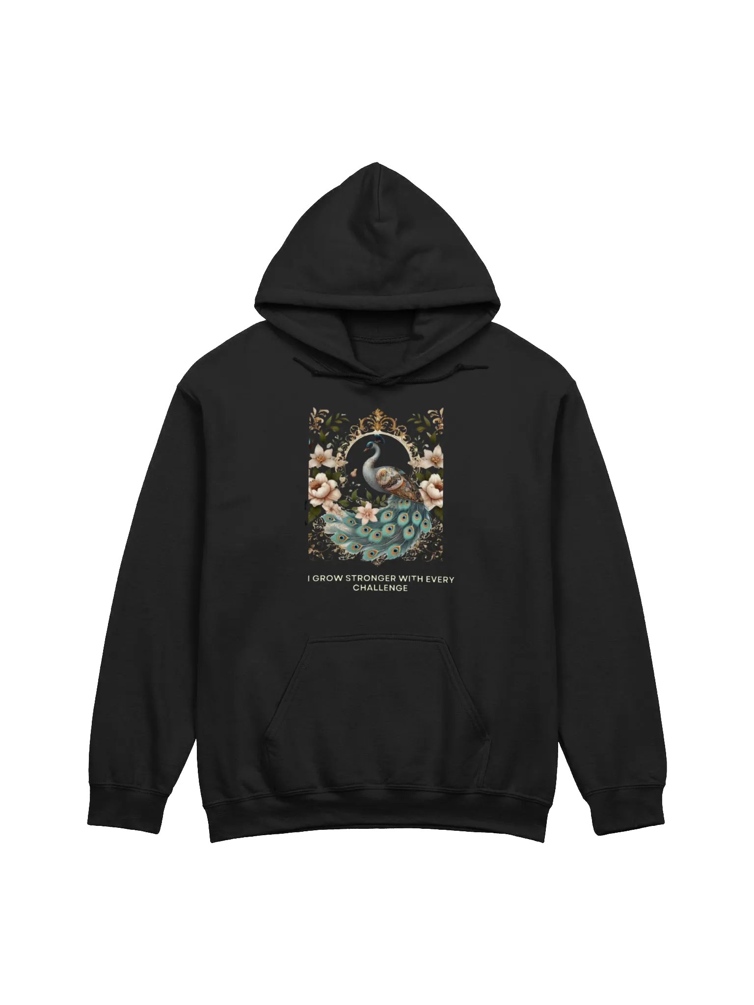 Statement Hoodie- Black product image (1)