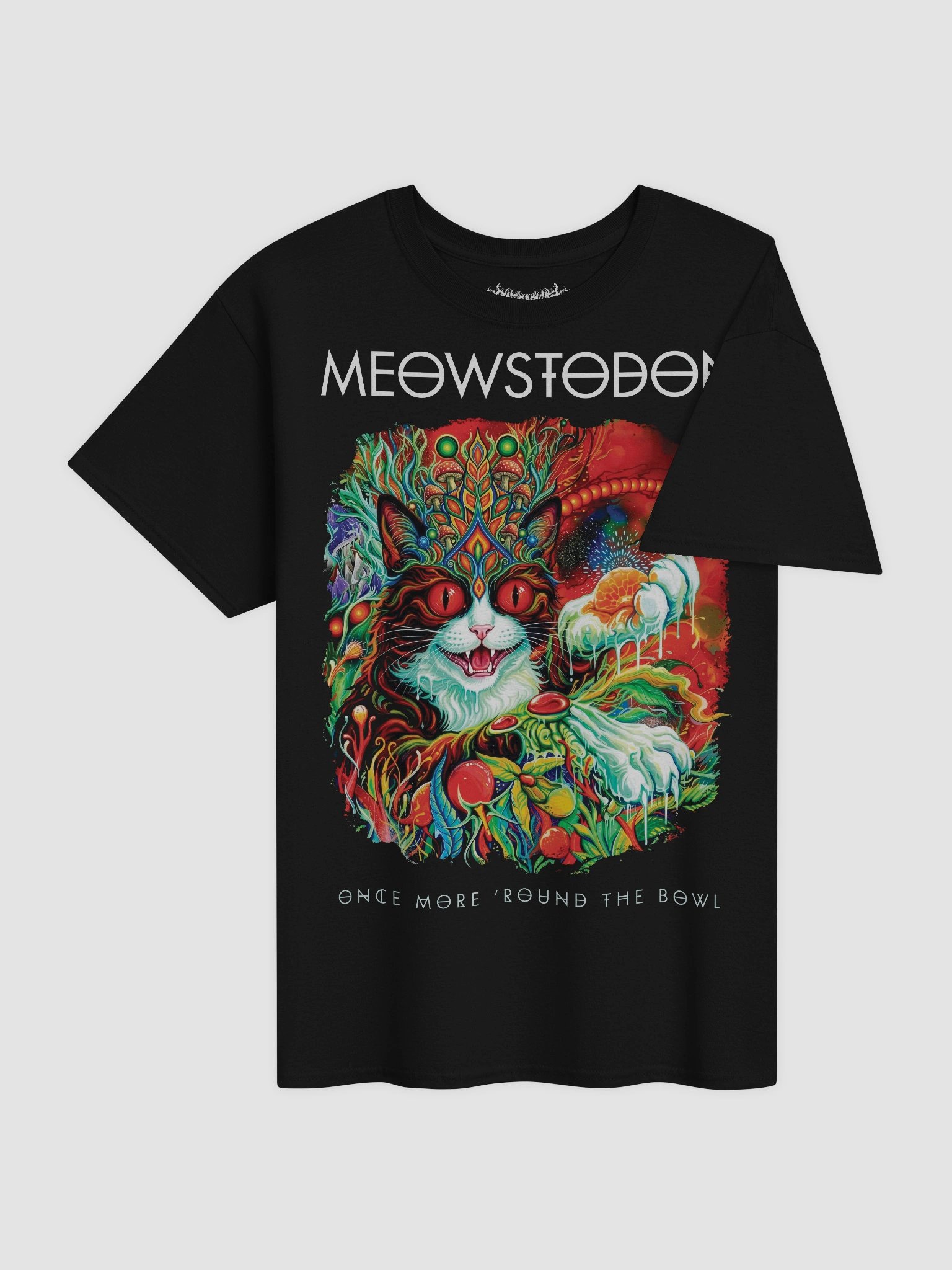 Burzik Meowstodon Once More 'Round The Bowl Tee product image (3)