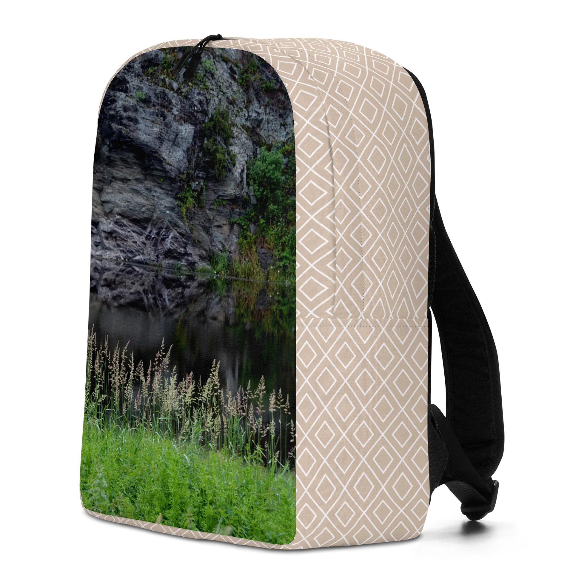 Design-backpack - River by the rock (Light-colored Design) product image (4)