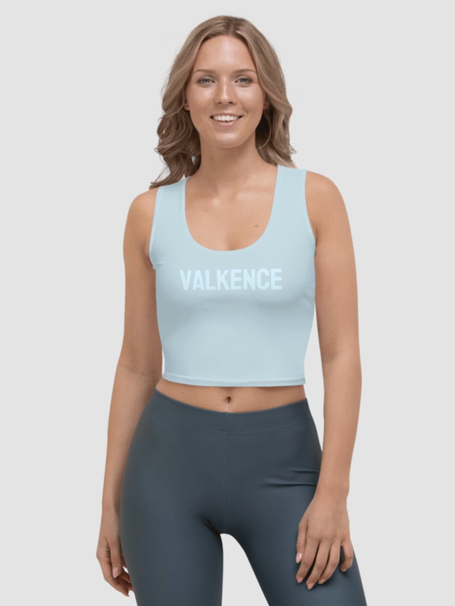 Signature Crop Top Tee - Blue Mist product image (3)