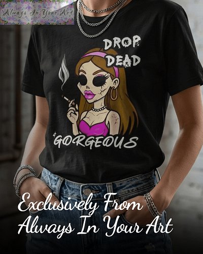 Bold and undead. Unapologetic and beautiful.

Drop Dead Gorgeous.🖤

Because beauty was never meant to behave.

Not every girl...