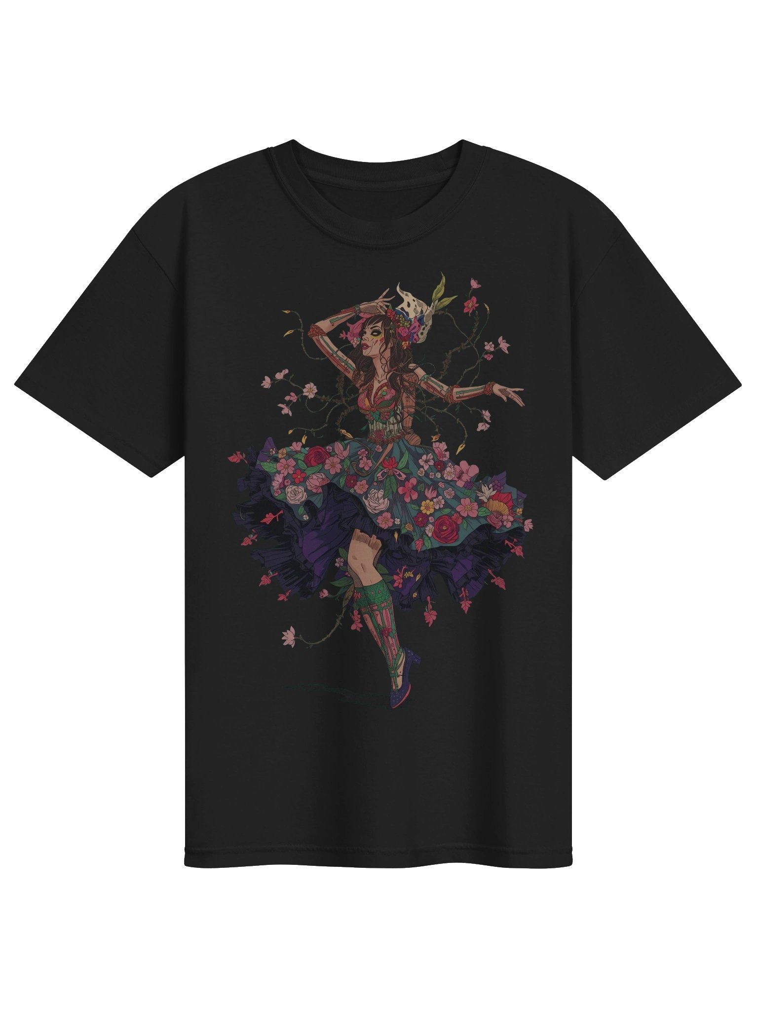 Floral Muse Dancing Heavyweight Tee product image (1)