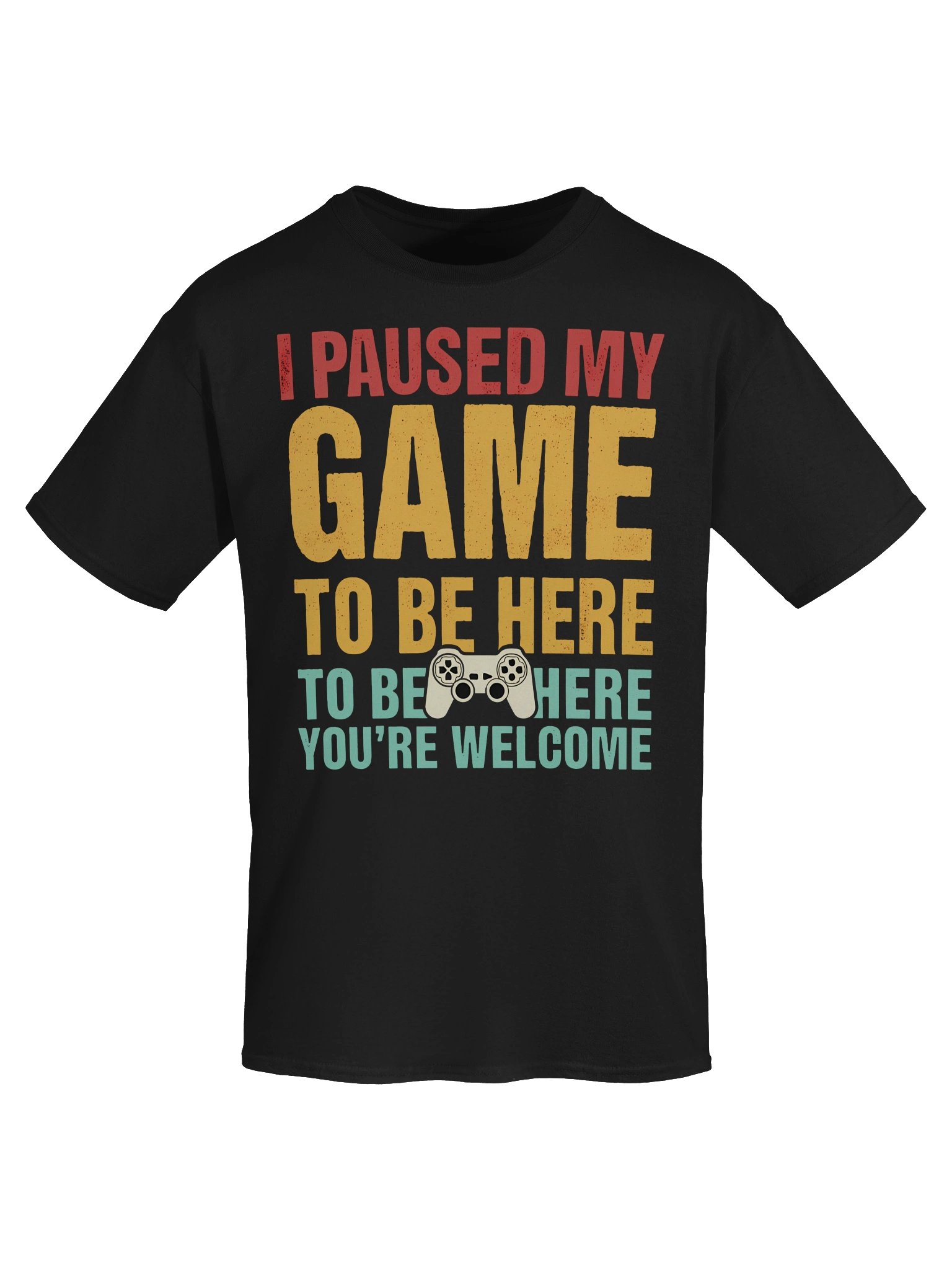 I Paused My Game To Be Here You're Welcome Vintage T-Shirt product image (5)