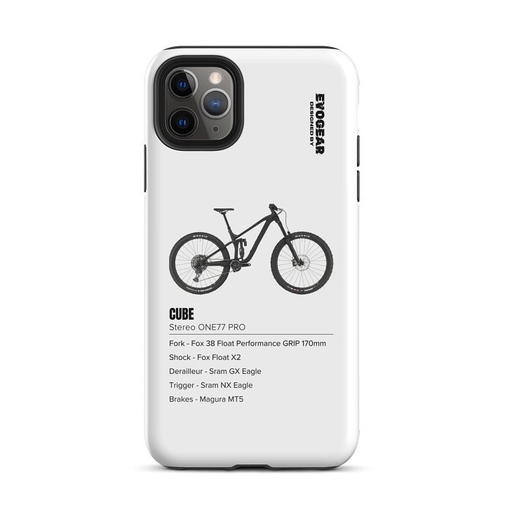 White CUBE Stereo ONE77 PRO iPhone Case product image (51)