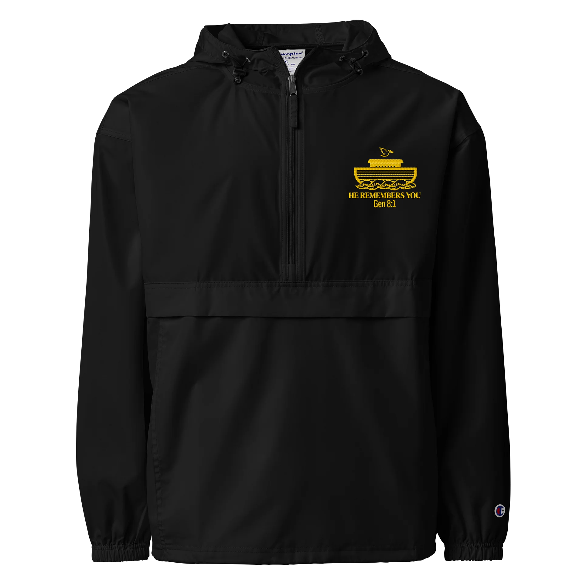 He Remembers You Champion Packable Jacket product image (1)