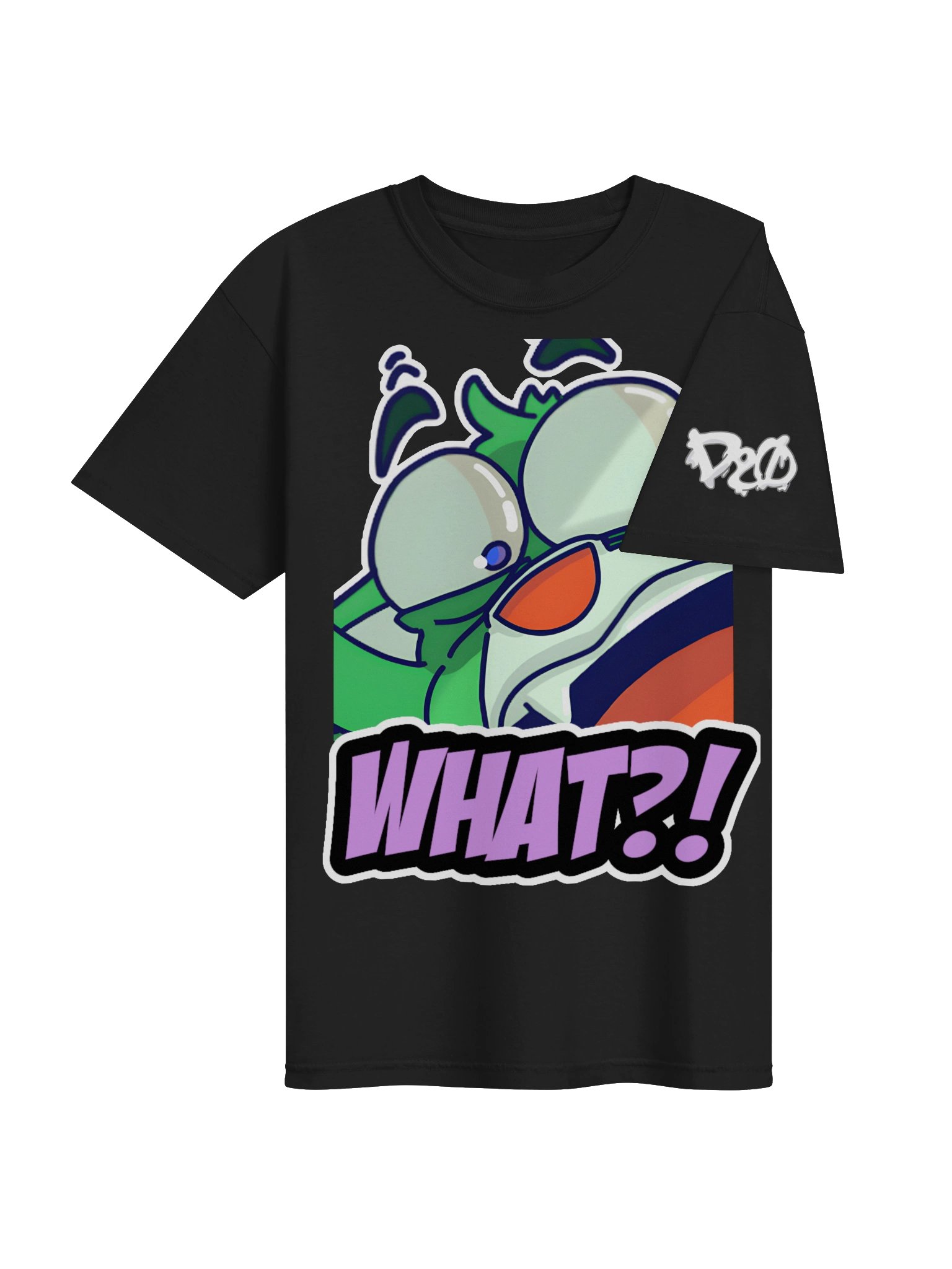 WHAT?! d20 t-shirt product image (4)