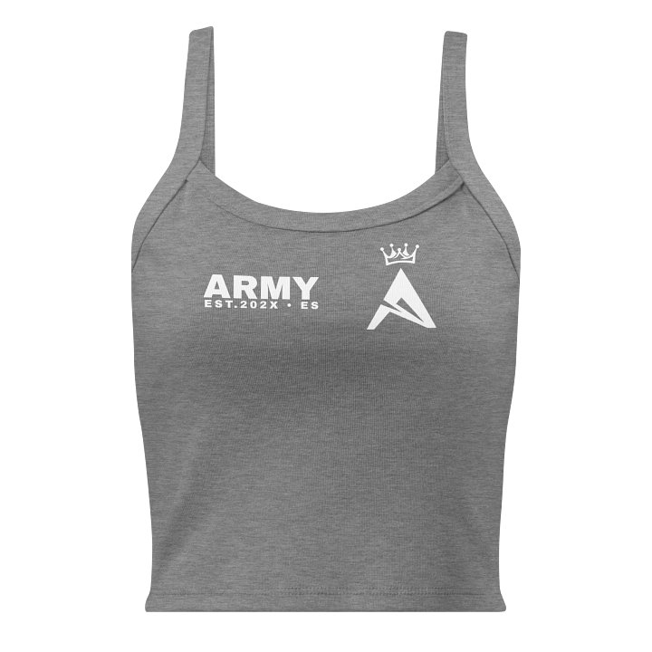 Rocket Silence Ribbed Tank Top – AM ARMY Edition product image (1)