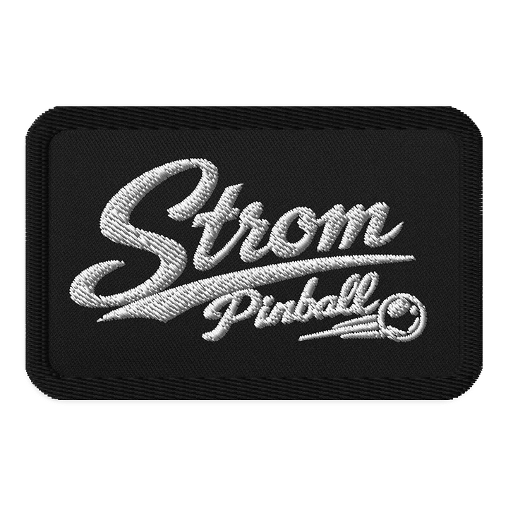 Strom Pinball Vintage Logo Patch product image (1)