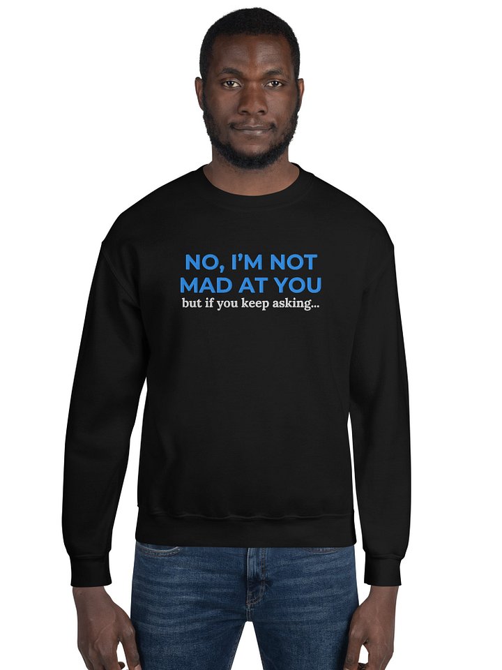 Manifestor Anger - Not Mad at You- Embroidered Sweatshirt product image (2)