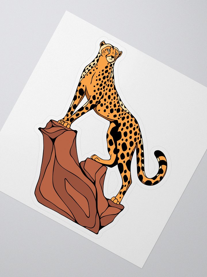 The Gaze Of The Hunt - Large Kiss Cut Sticker product image (2)
