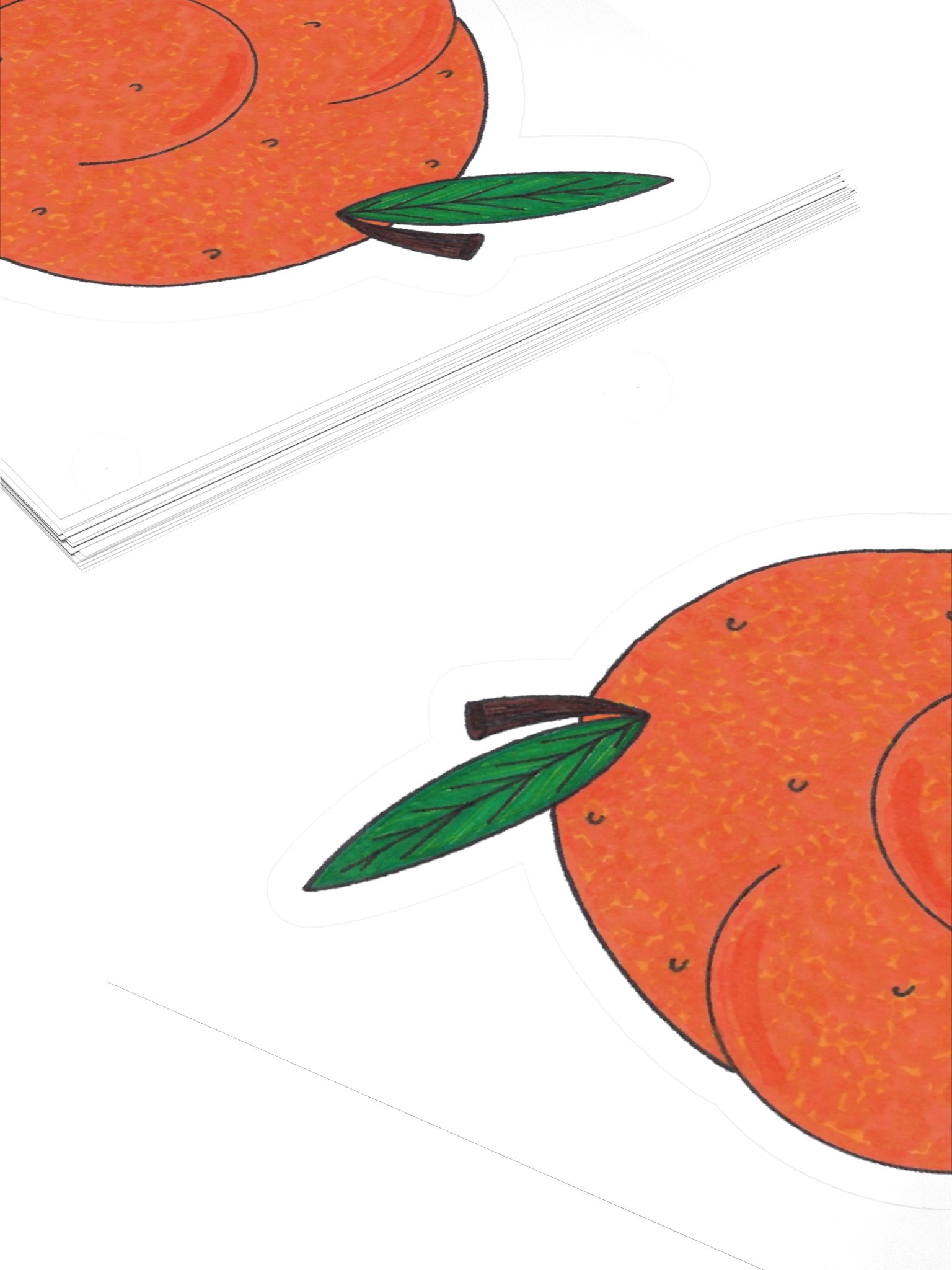Butts: Orange Sticker product image (4)