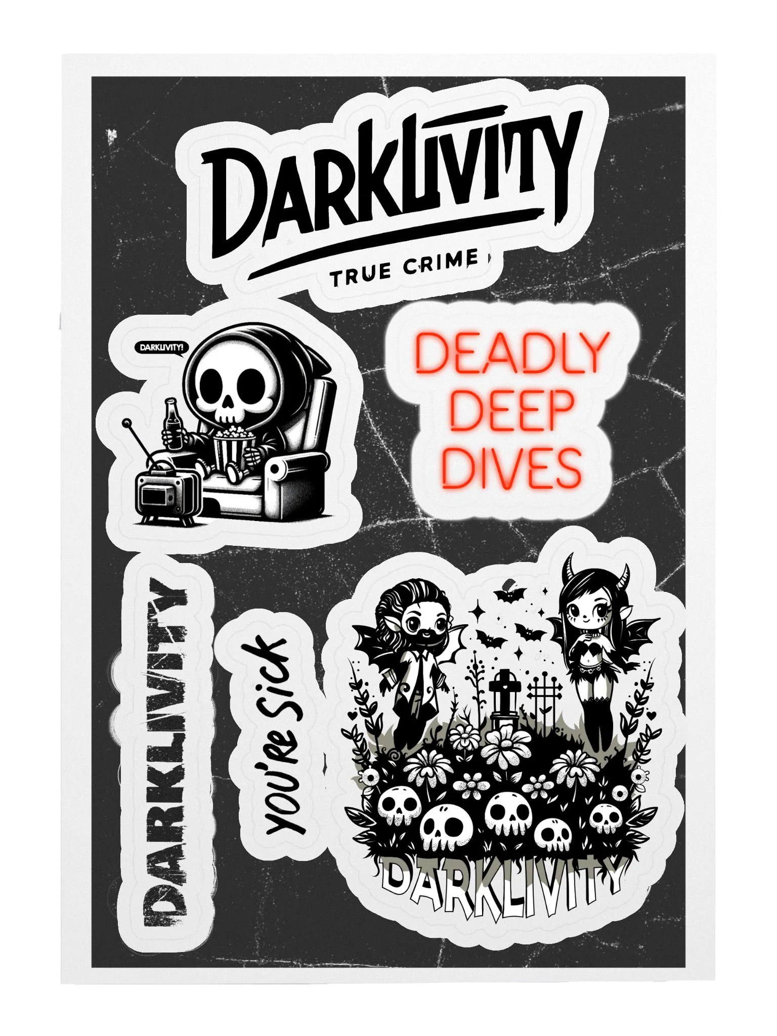 DARKLIVITY Sticker Sheet product image (1)
