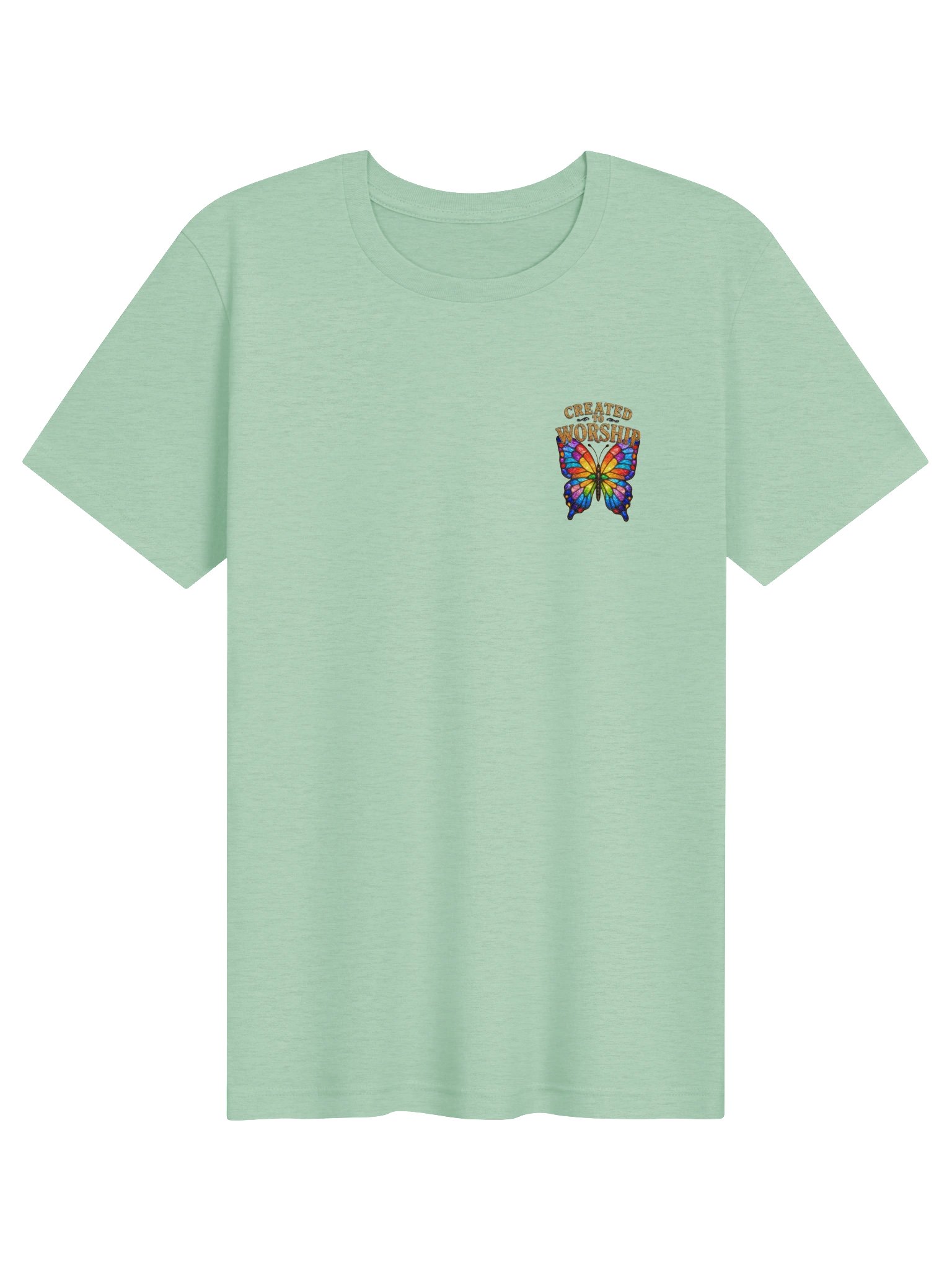Created to Worship - front/back print product image (115)