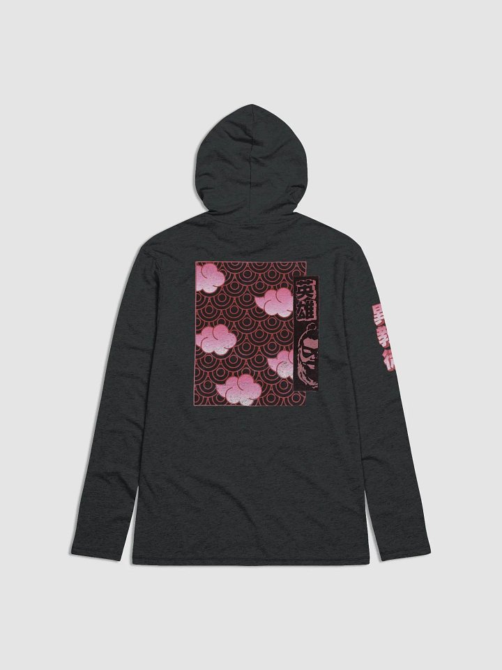 Lightweight Long Sleeve Shirt w/Hood - Nihon Heathens - Pale Red product image (2)
