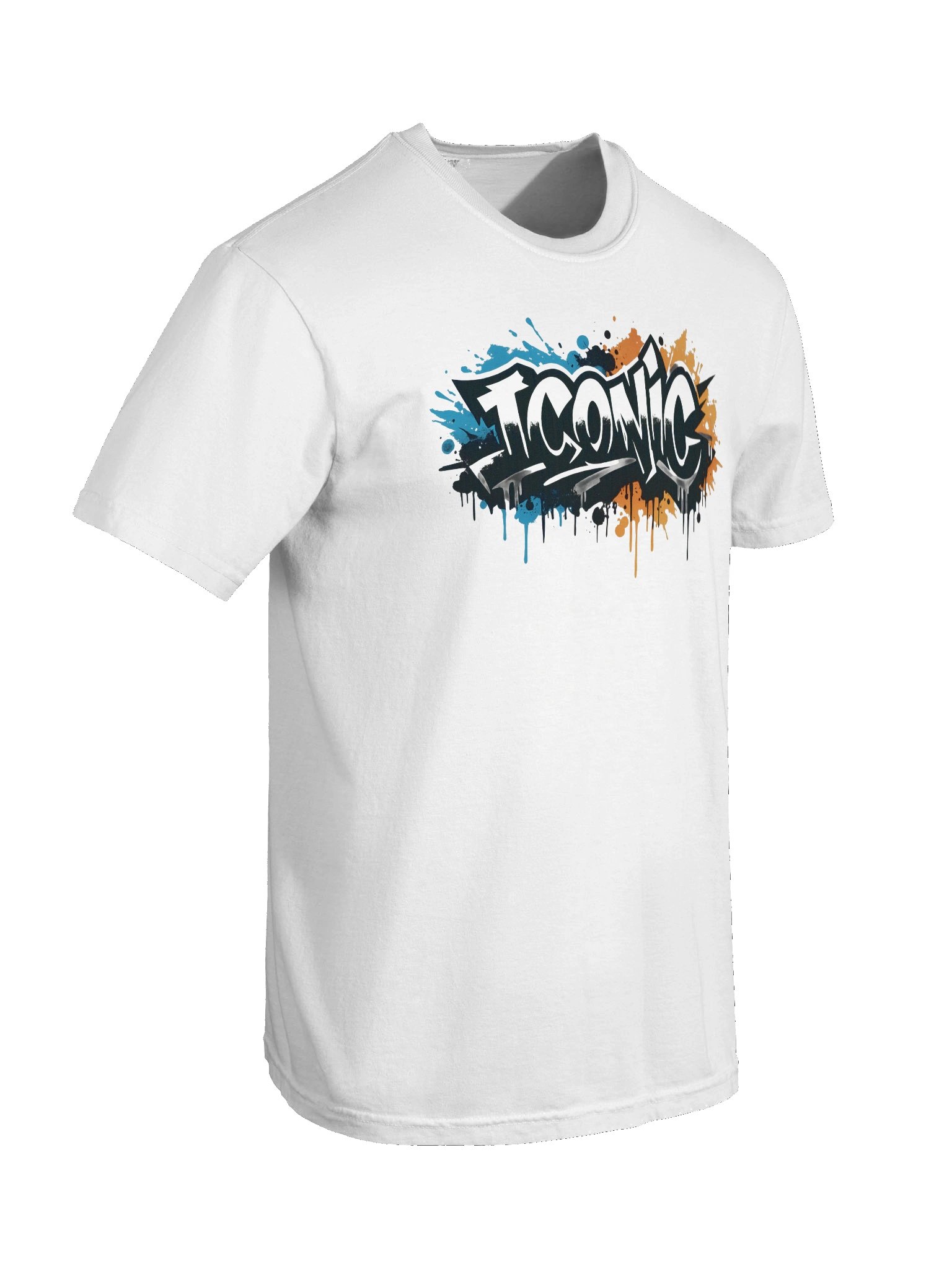 ICONIC Graffiti Streetwear Graphic Tee | Urban Spray Paint Unisex T-Shirt product image (6)