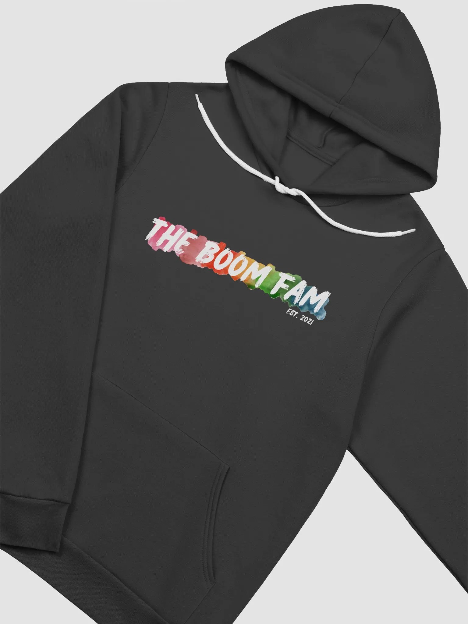BOOM Fam Est 2021 Black Soft Hoodie product image (3)