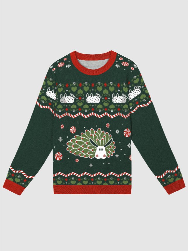 Ugly Slugmas Knitted Sweater - Green product image (1)
