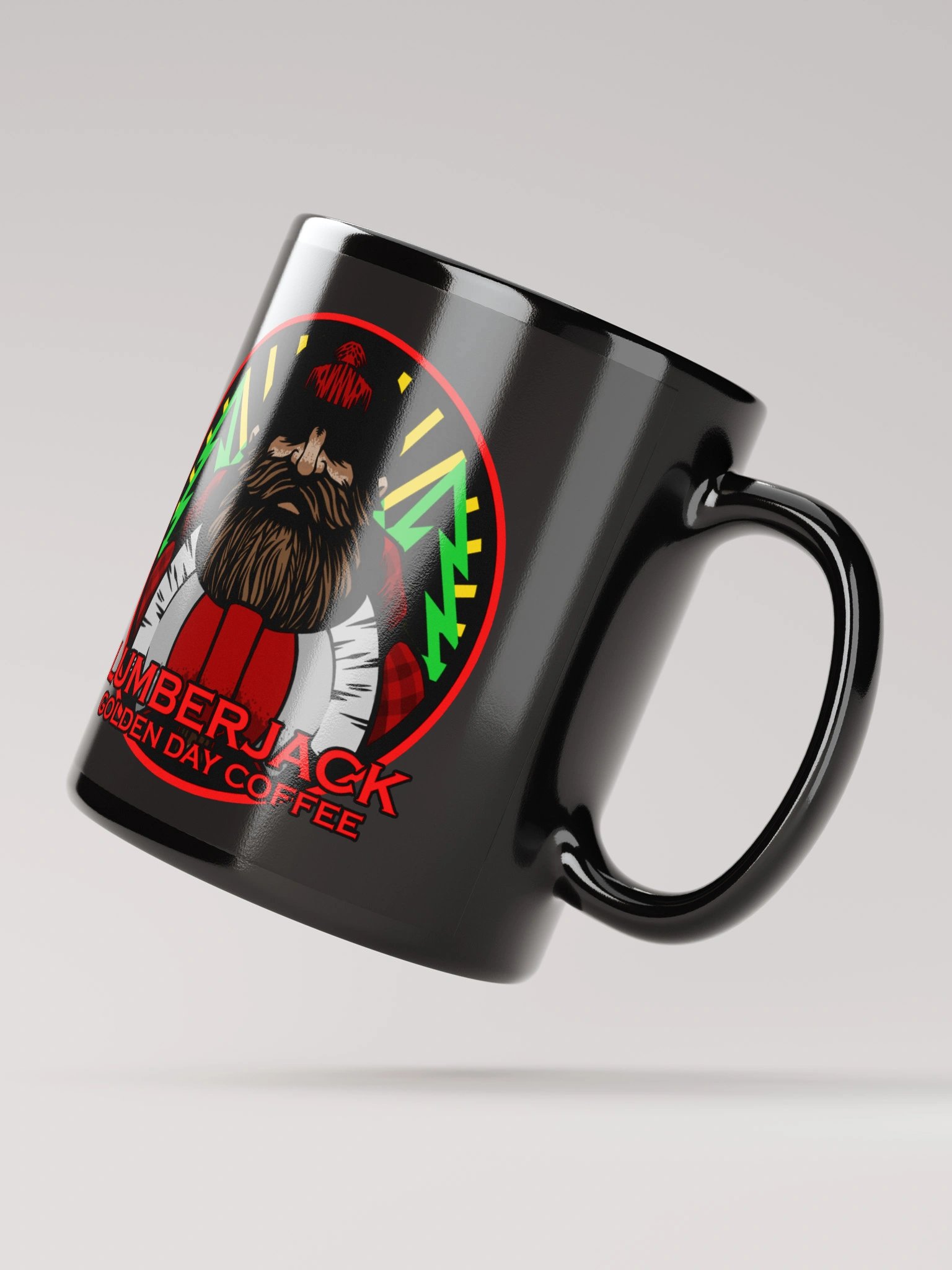Lumberjack GDC Black Glossy Mug product image (4)