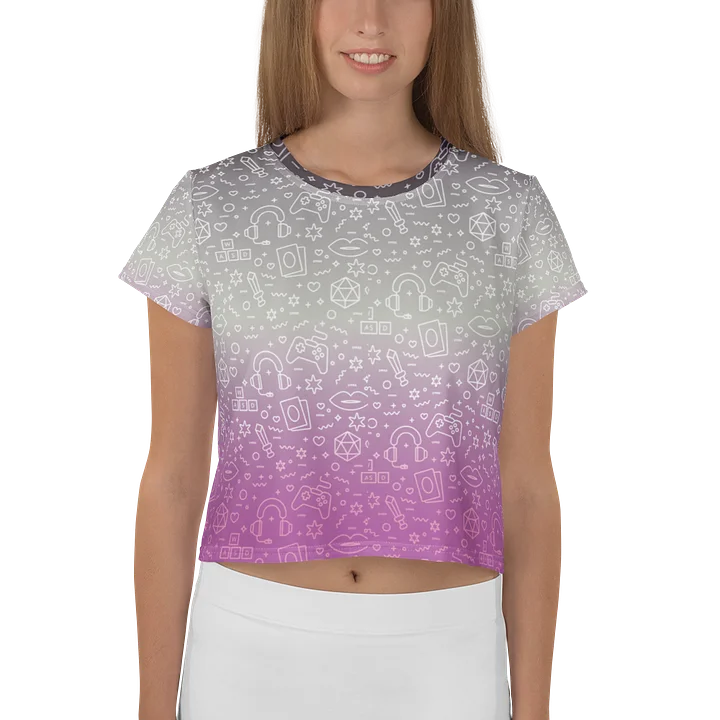 Asexual Cropped T-Shirt product image (1)