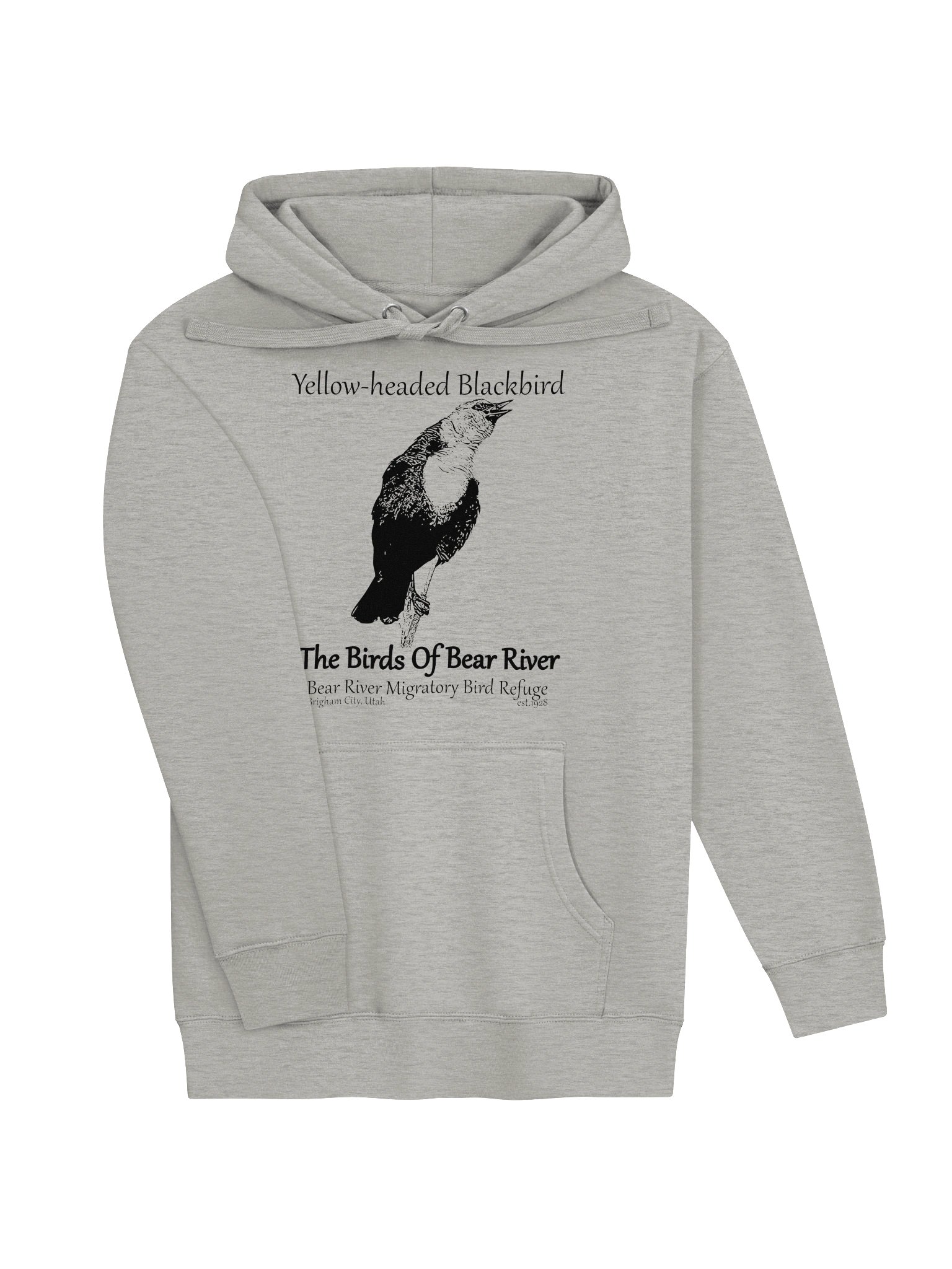 Birds of Bear River Yellow-headed Blackbird Premium Hoodie product image (27)