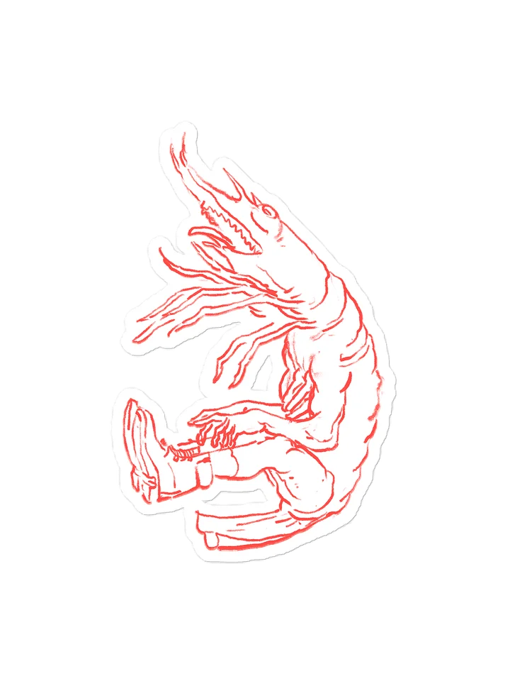 Shrimply Sticker product image (1)