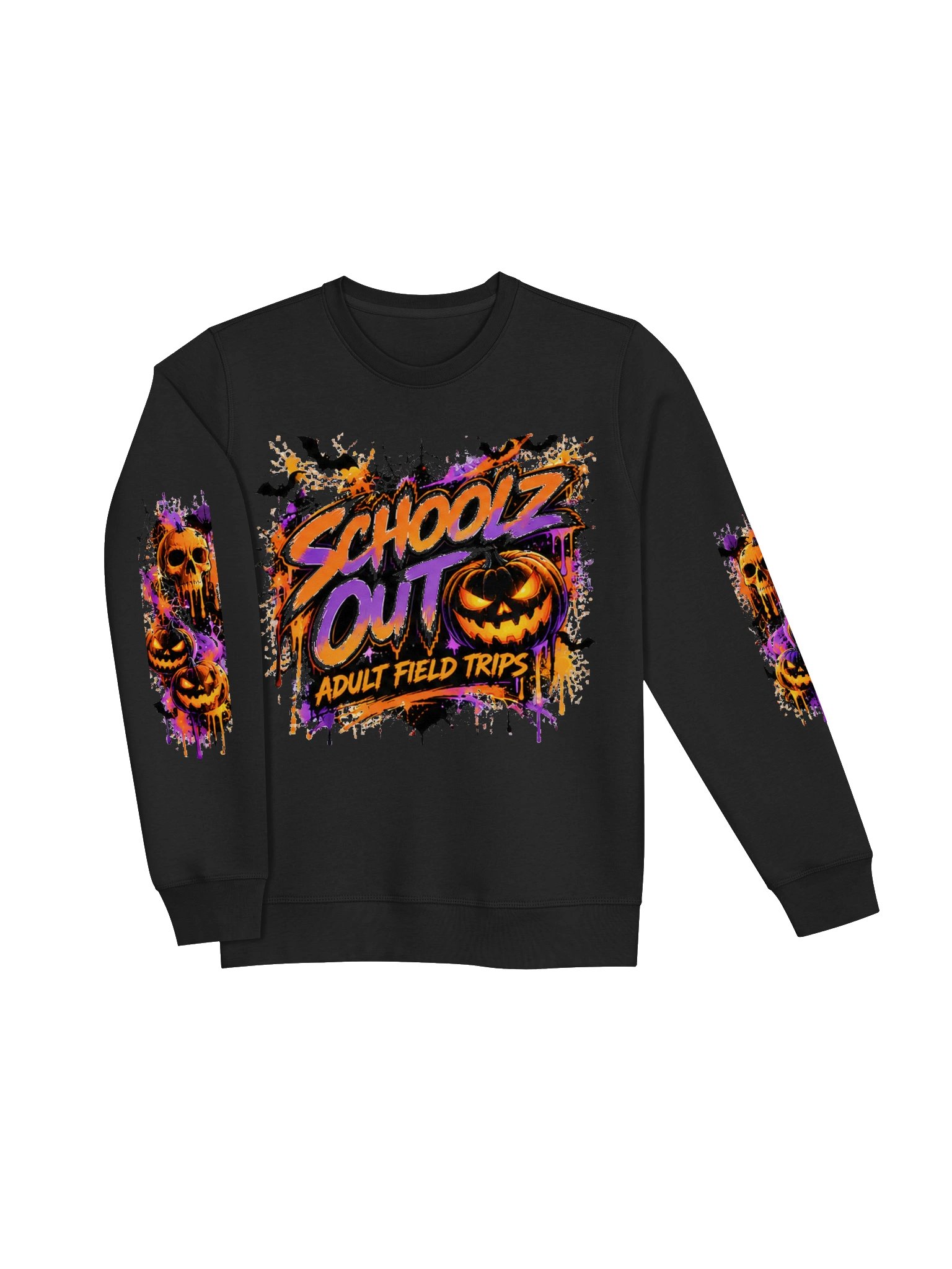 Schoolz Out 2026 Halloween Hoodless Sweatshirt product image (3)
