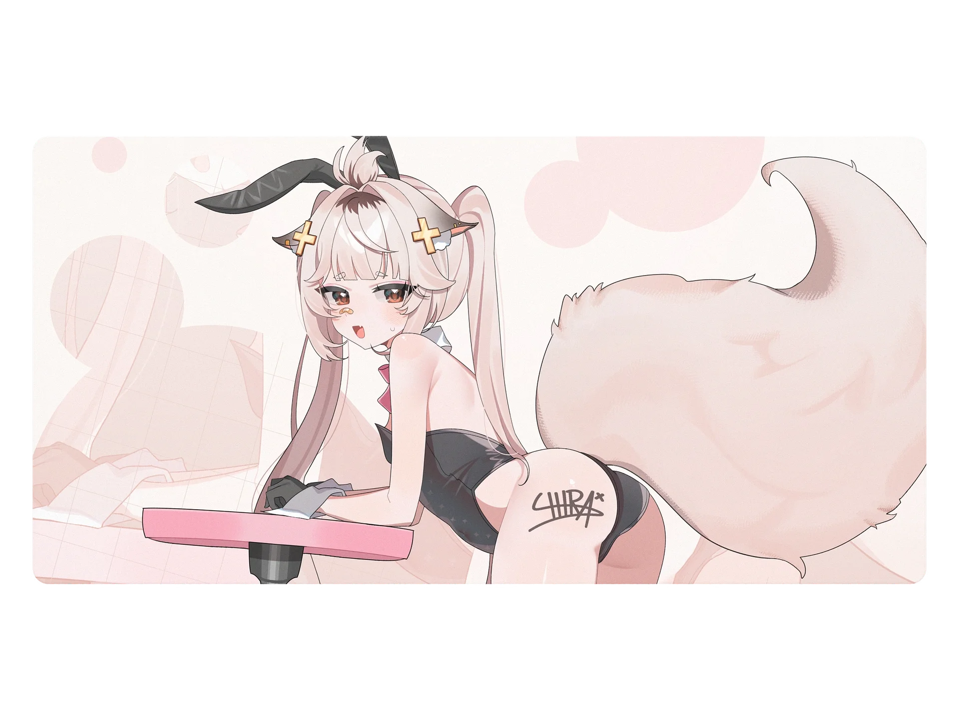 Cutie Bunny XL Mousemat product image (1)